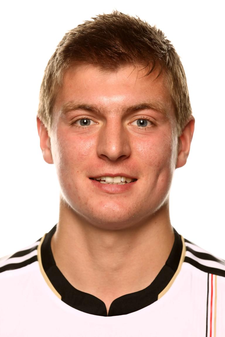 PRETORIA, SOUTH AFRICA - JUNE 08:  (MINIMUM PRICING APPLIES - MINIMUM FEE OF GBP50 OR LOCAL EQUIVALENT FOR ALL USAGES - PLEASE CONTACT LOCAL SALES OFFICE FOR ALL ENQUIRIES) Toni Kroos of Germany poses during the official Fifa World Cup 2010 portrait session at Velmore Hotel on June 8, 2010 in Pretoria, South Africa.  (Photo by Paul Gilham - FIFA/FIFA via Getty Images)